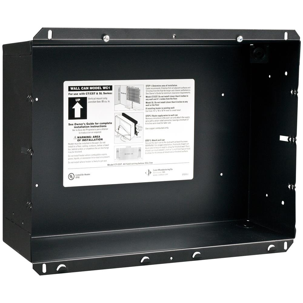 Cadet 68005 Electric wall heater wall can