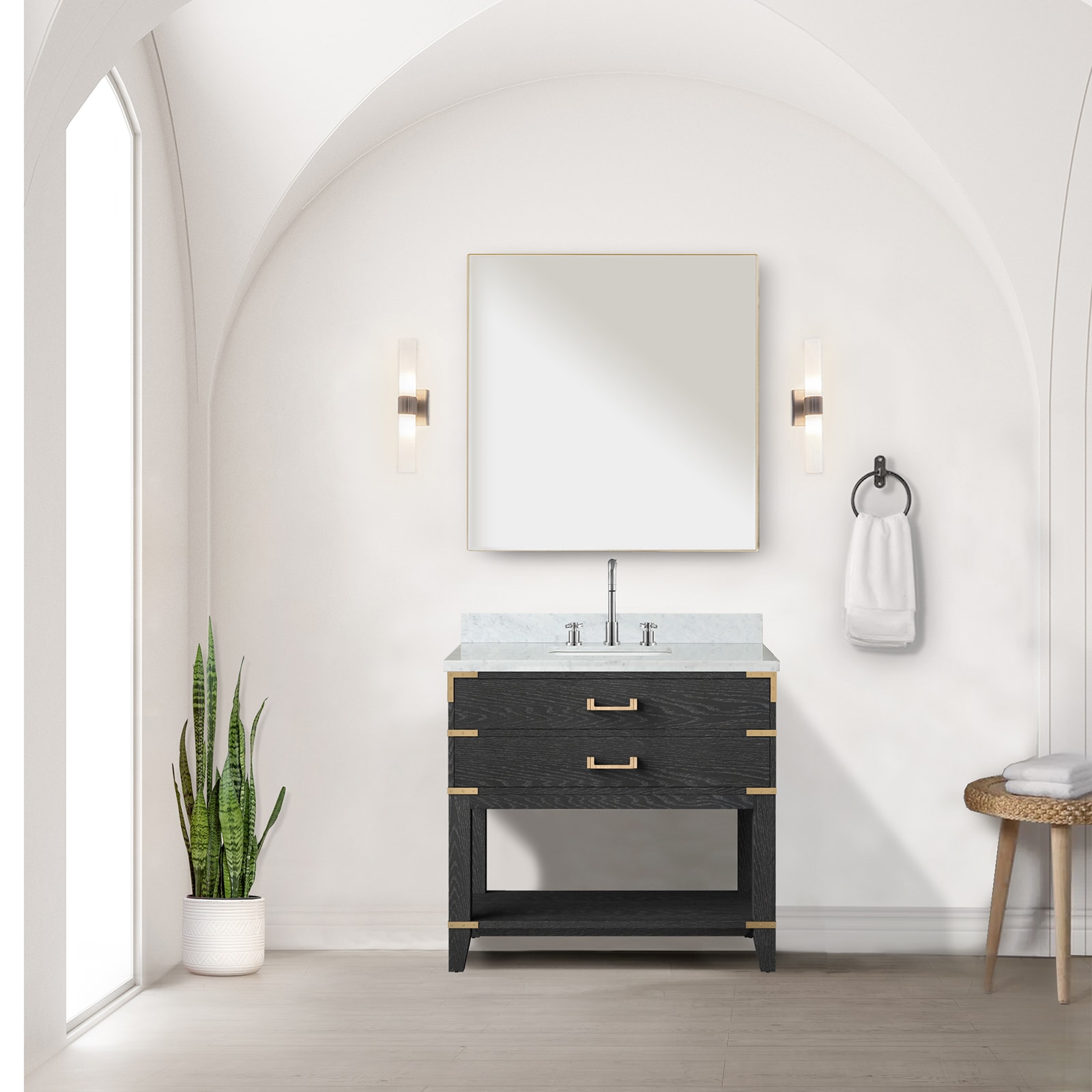 Lexora LVGR36SJ100 Bath-Vanity-Combo - View #7