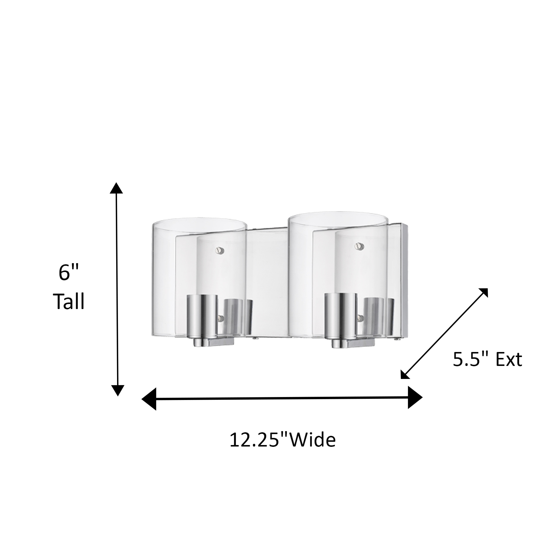 Whitfield Lighting VL7023-2CLCH b089995 - View #6