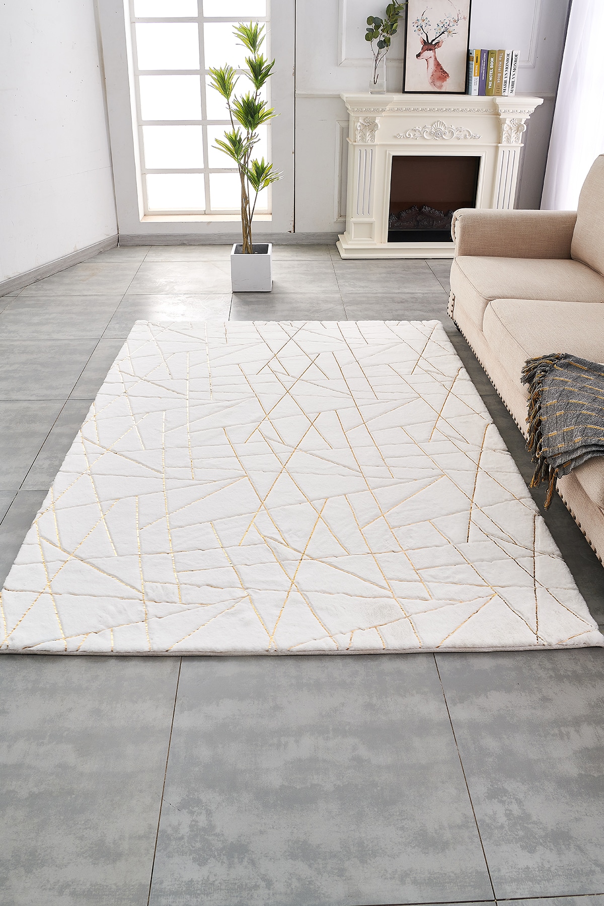 Amazing Rugs RSRGLDGEOWT-57 rugs - View #3