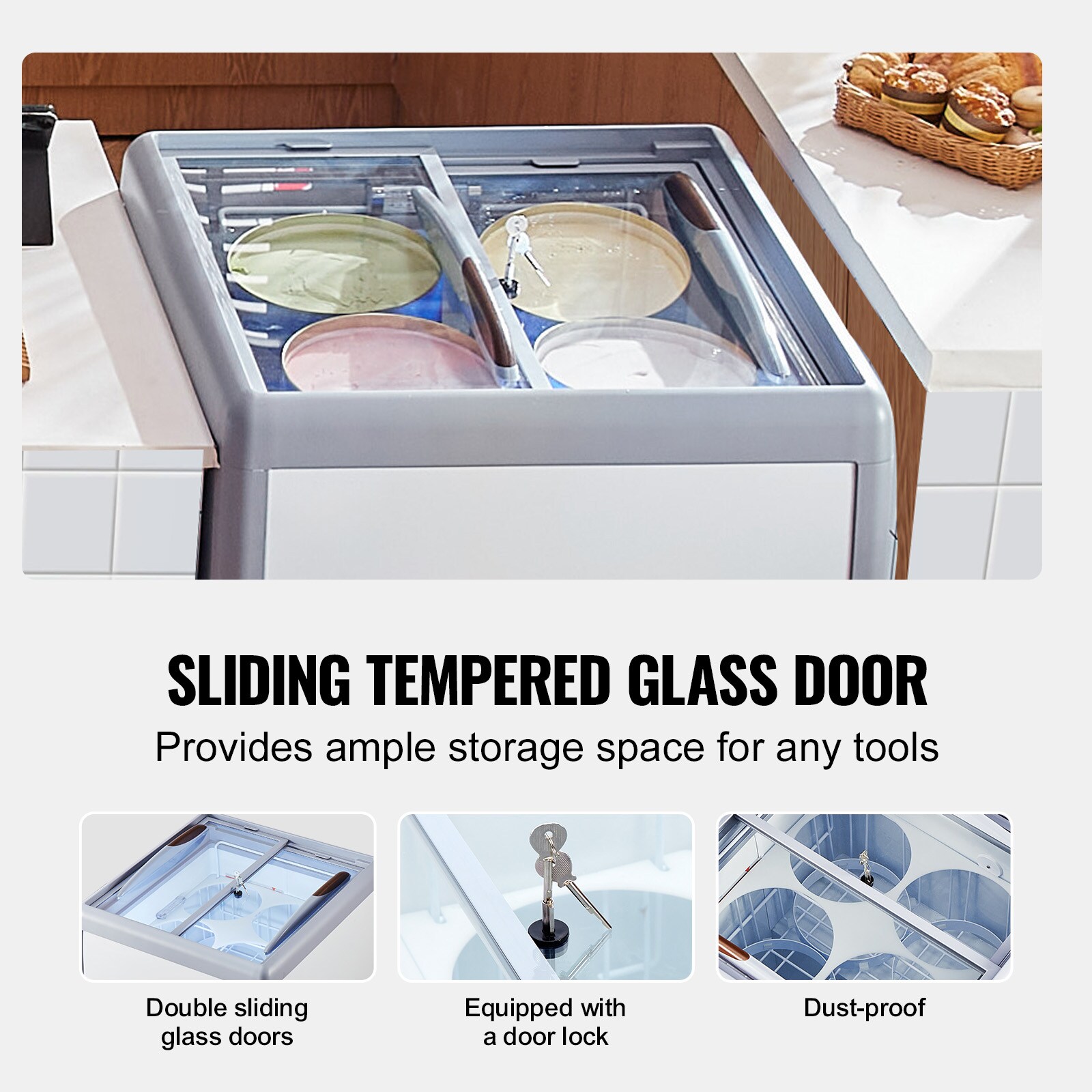 VEVOR SCLDSBQLZSJ503832V1 Commercial-Freezers - View #4