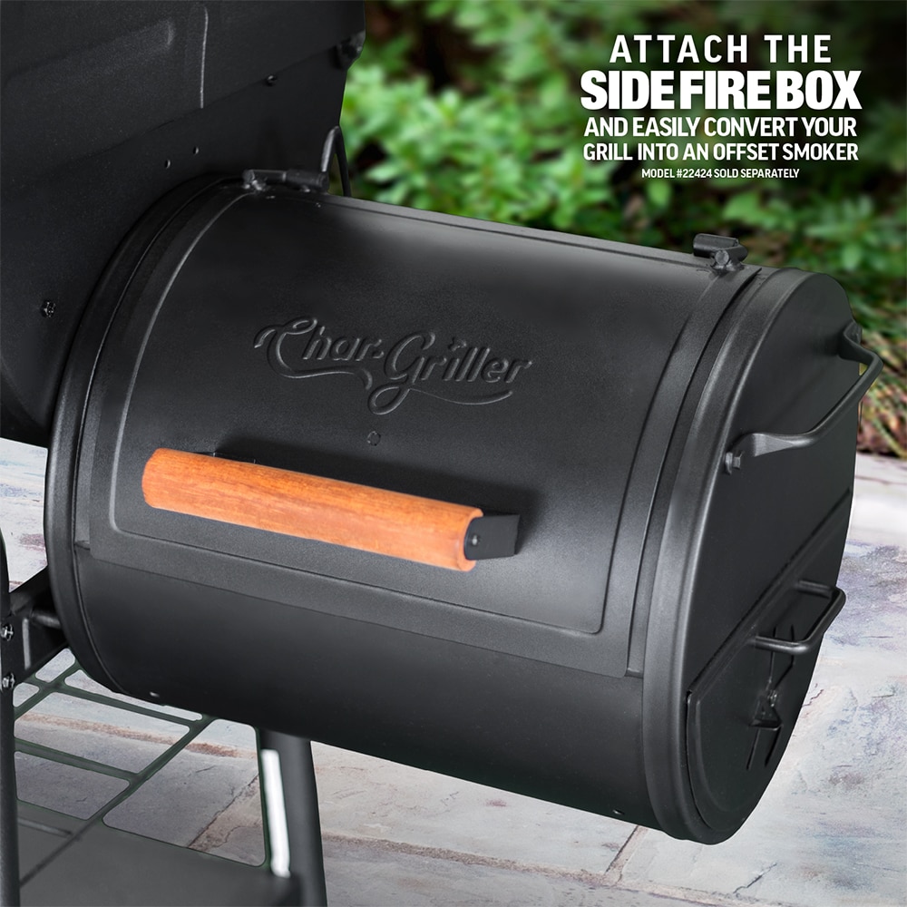 Char griller side 2024 fire box lowes