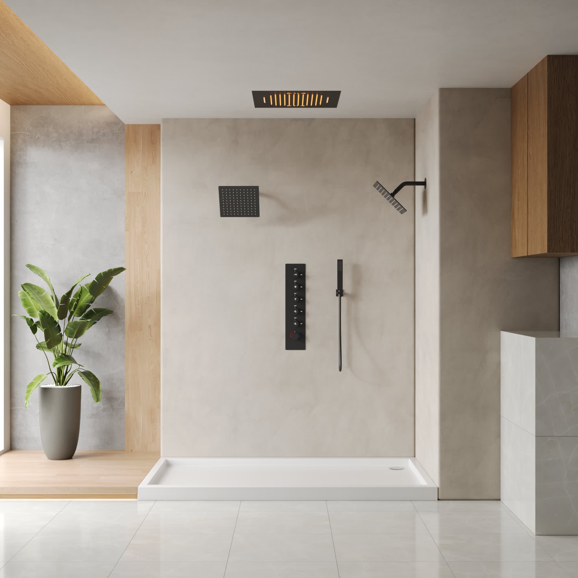 EVERSTEIN SFS-1056-BK20 Tub-Shower-Faucets - View #13