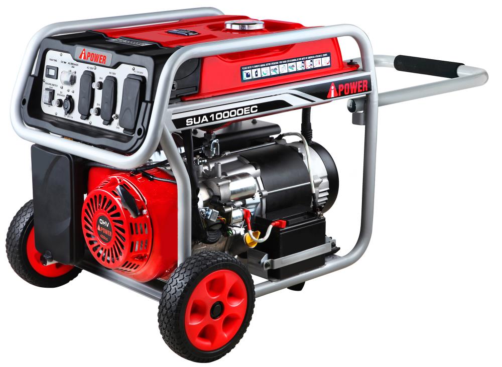 A-iPower 10000 / 8200-Watt Portable Generator SUA10000EC at Lowes.com