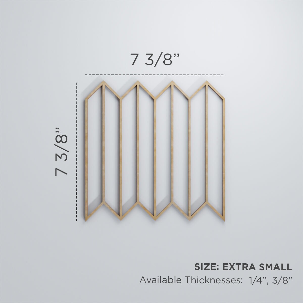 Ekena Millwork WALW08X08X0250CREAL Wall-Panels - View #2