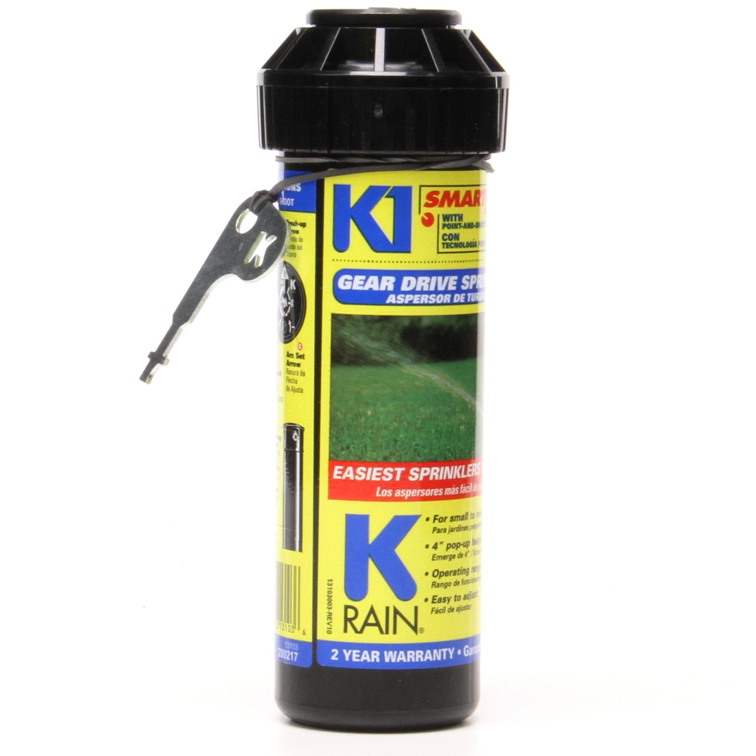 1X K1 Smart Set Gear Driven Sprinkler New Small/ Medium Yards 