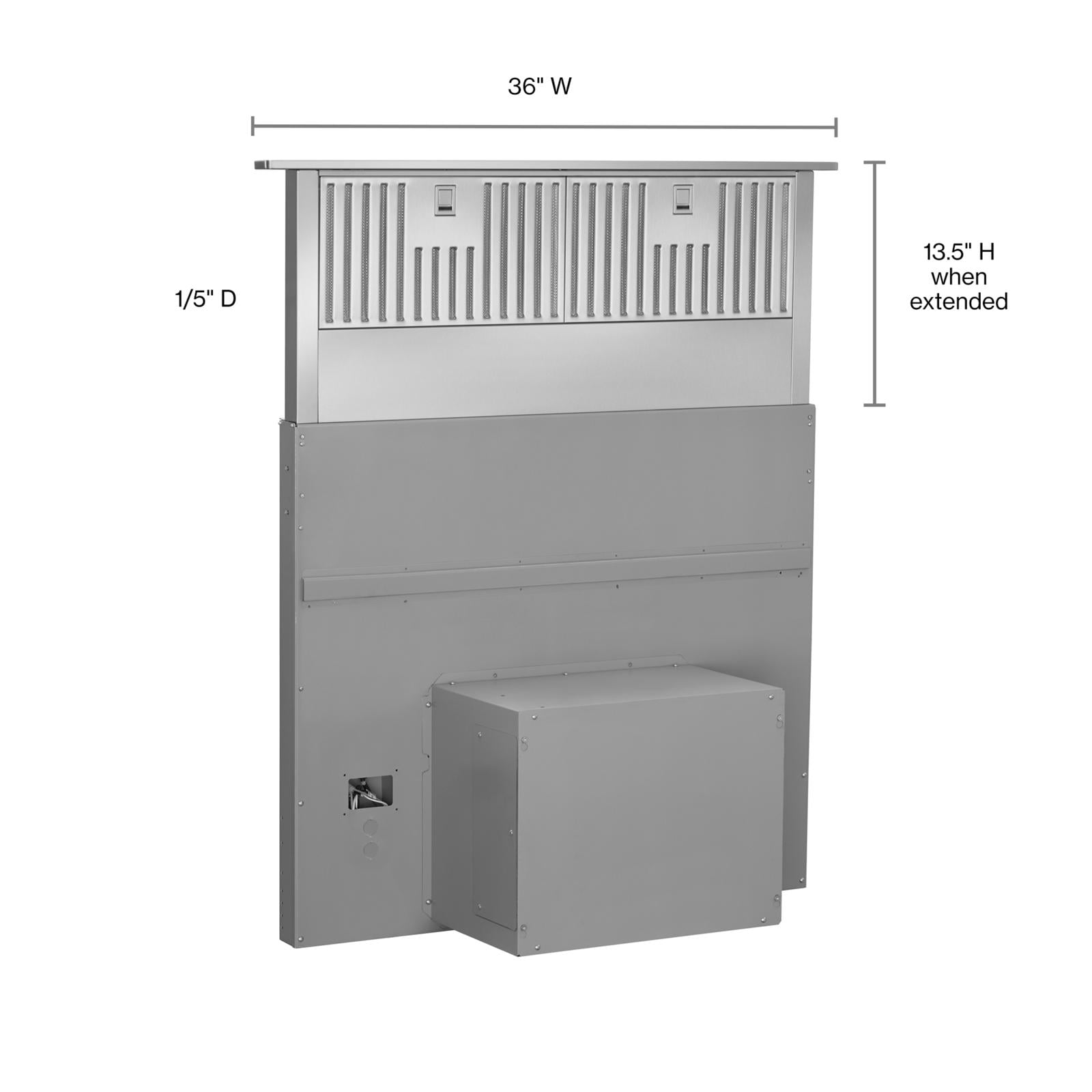 KitchenAid KXD4636YSS Downdraft-Range-Hoods - View #5