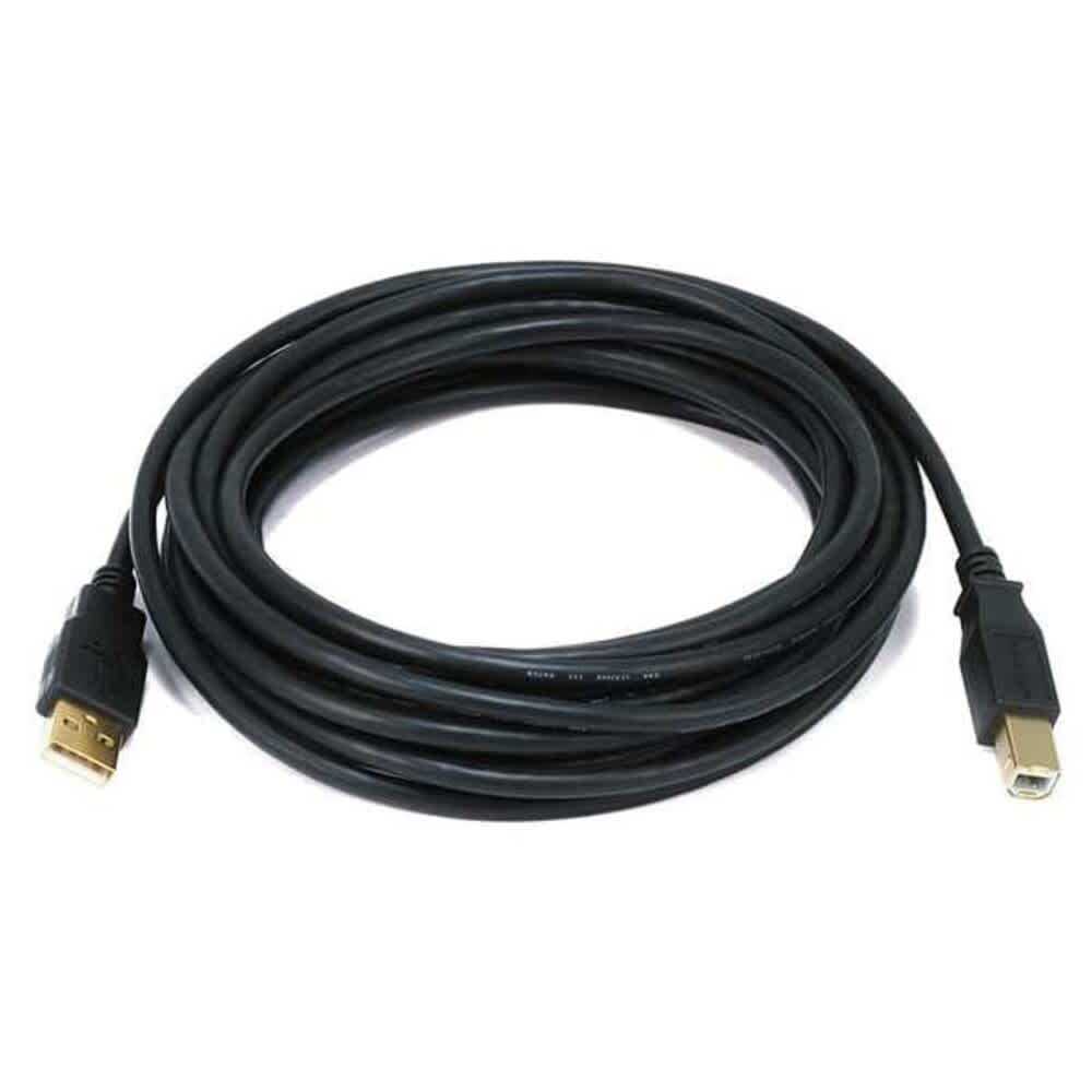 MONOPRICE  USB 2.0 Cable15 ft.LBlack 5440