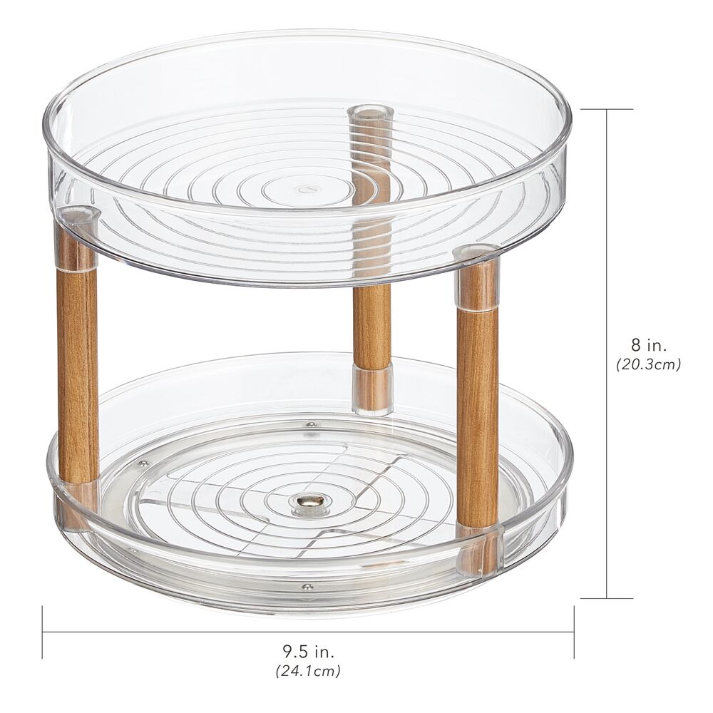 Heavy duty lazy susan [250lbs limit] now allows me easy access to