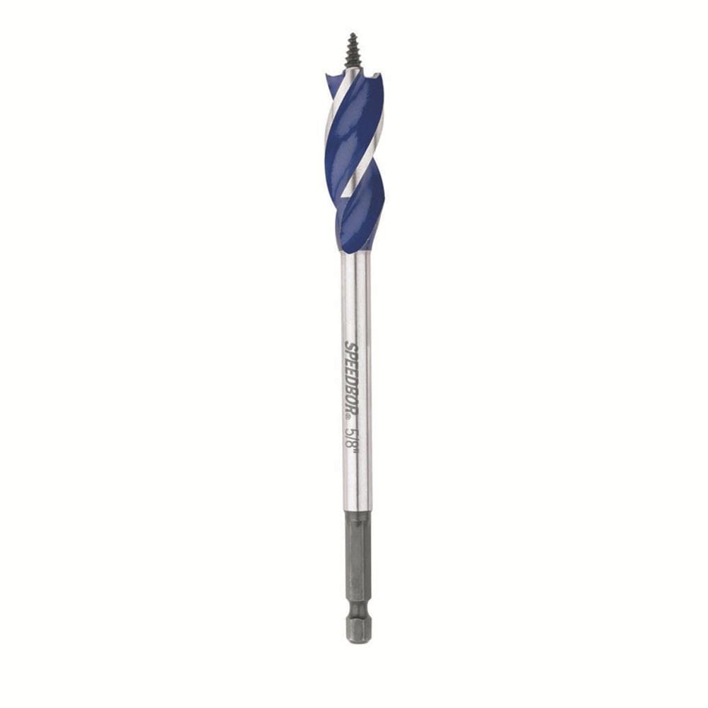 IRWIN 3041002 SPEEDBOR MAX 5/8-in x 6-in Woodboring Tri-flute bit Drill Bit