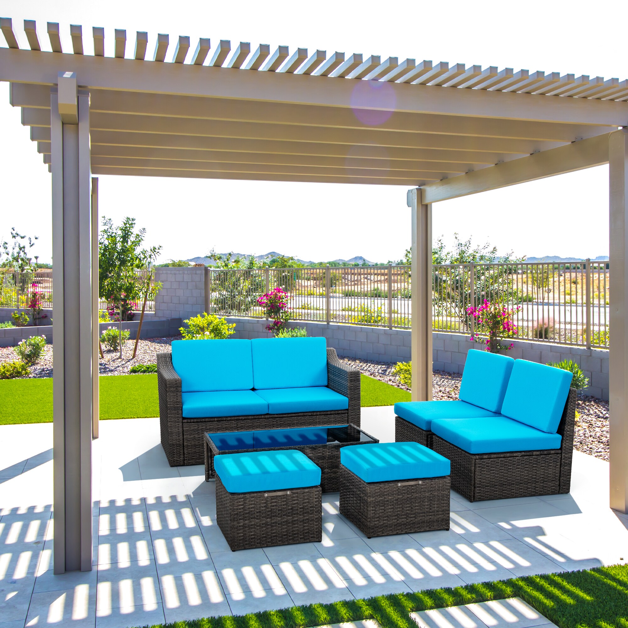  HPO-SF6-GT-WL2 Patio-Sofas-Daybeds - View #7