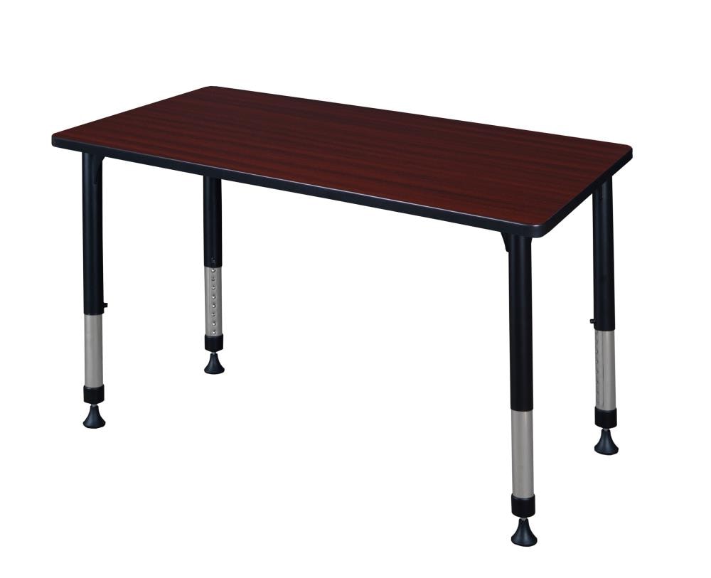 Regency MT4830MHAPBK Classroom Tables Brown 4-Person Training Table (48-in W x 34-in H)