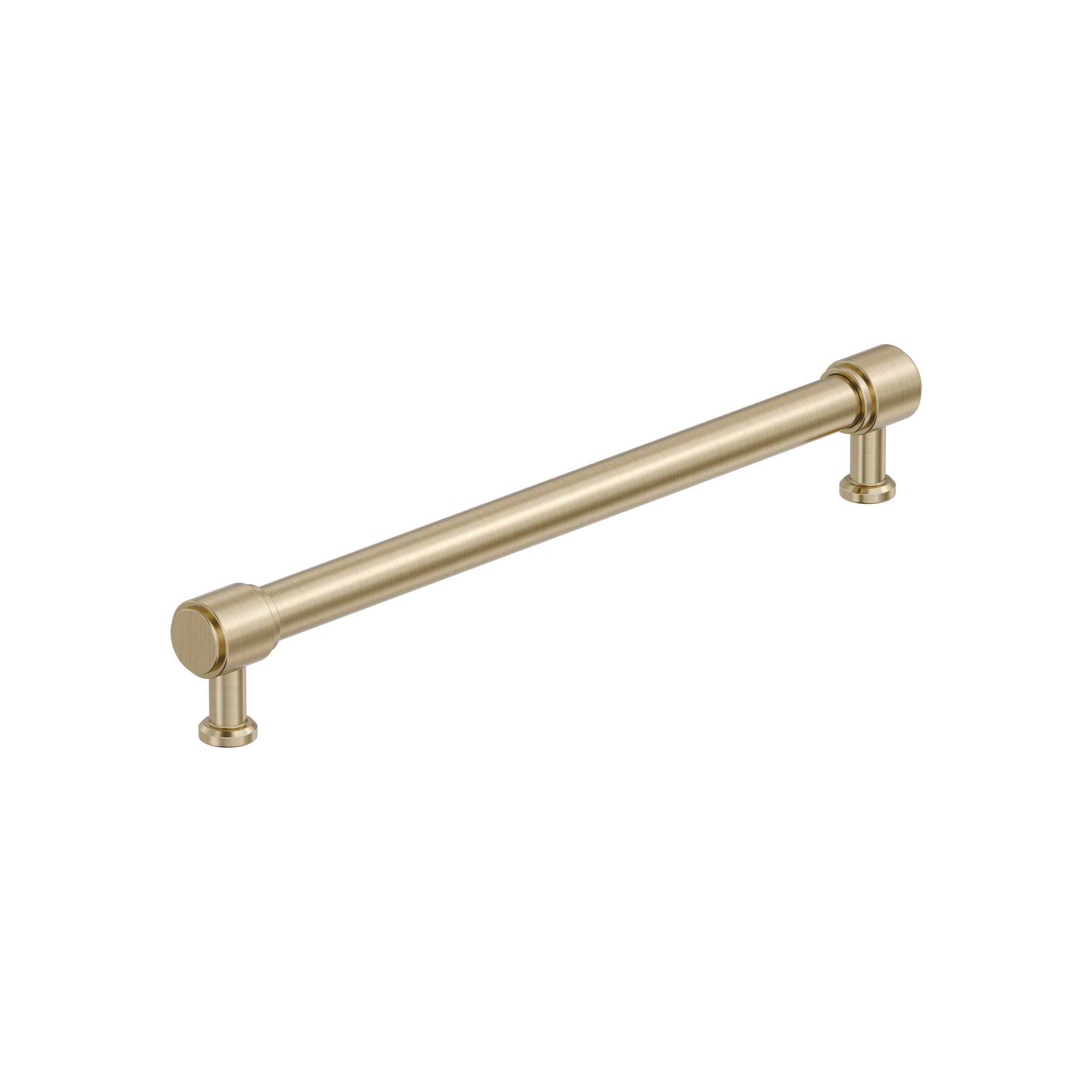 Amerock BP37467BBZ Faircrest 8-13/16-in , 224mm Center to Center Golden Champagne Cylindrical Bar Drawer Pull