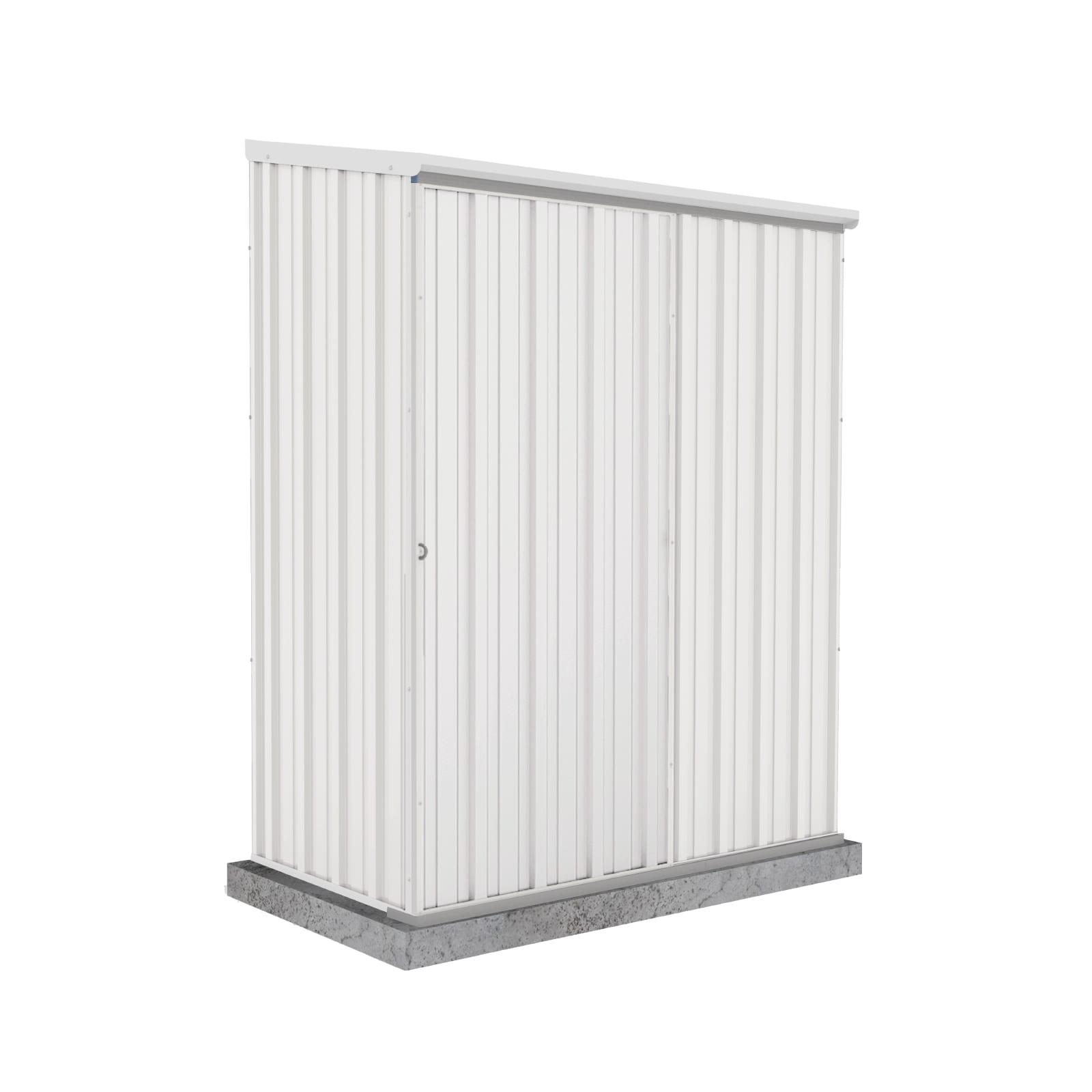 ABSCO AB1044 3-ft x 5-ft Ezi Slider Galvanized steel Storage Shed