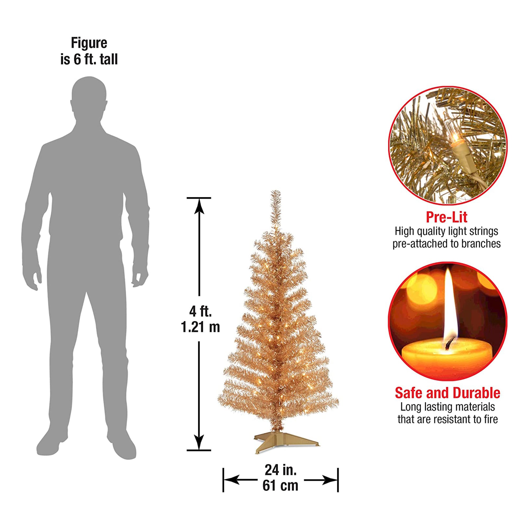 National Tree Company 289000 Artificial-Christmas-Trees - View #4
