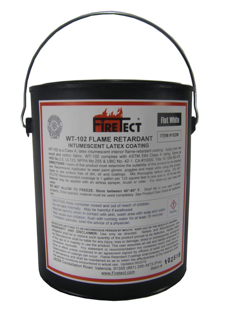 FireGard Fire Retardant Waterproof Paint - 1 gallon
