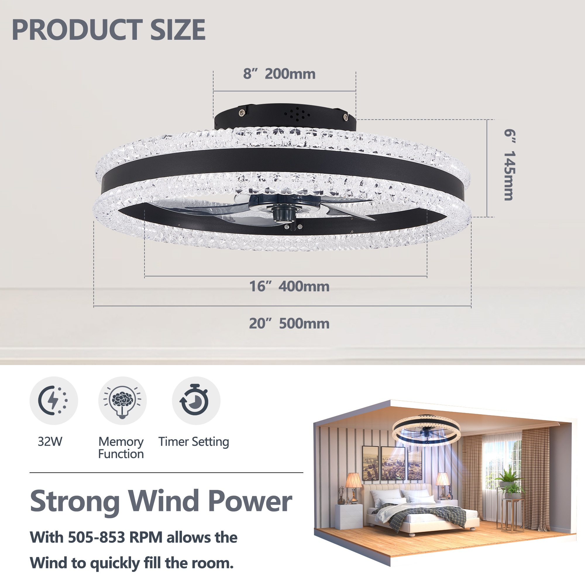 BABOOM BOM-297180-OR Ceiling-Fans - View #4
