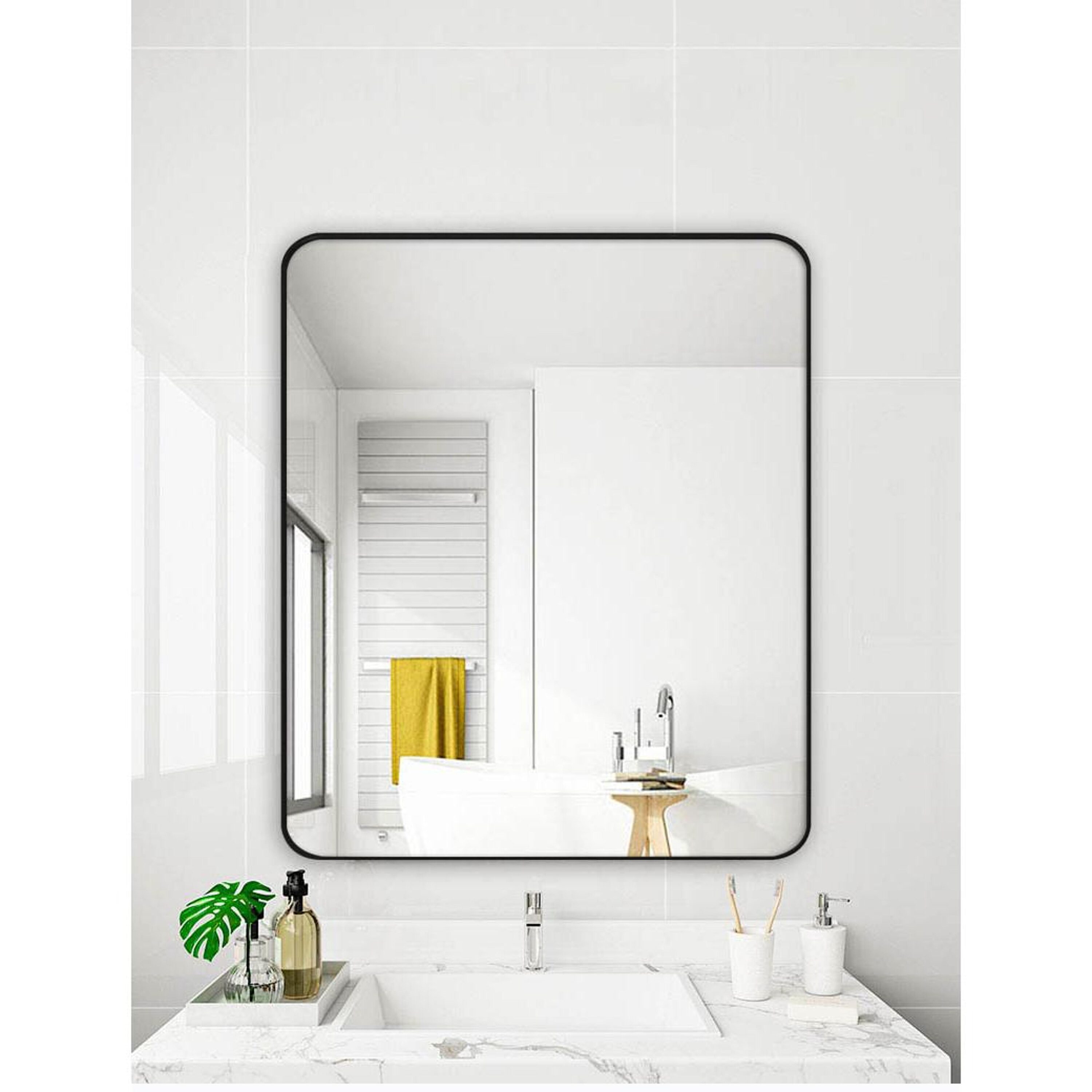 Bayfeve BFKF-3036SB-MIR Framed-Bath-Mirrors - View #2