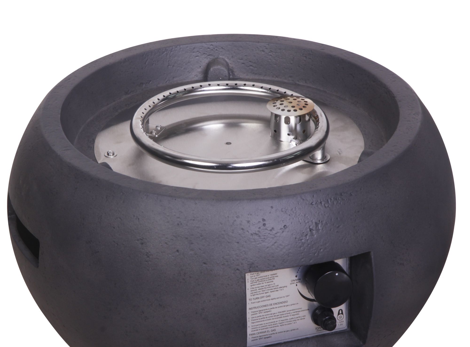 Miki Shinly EDF-0079-01MI Outdoor-Gas-Firepits - View #3