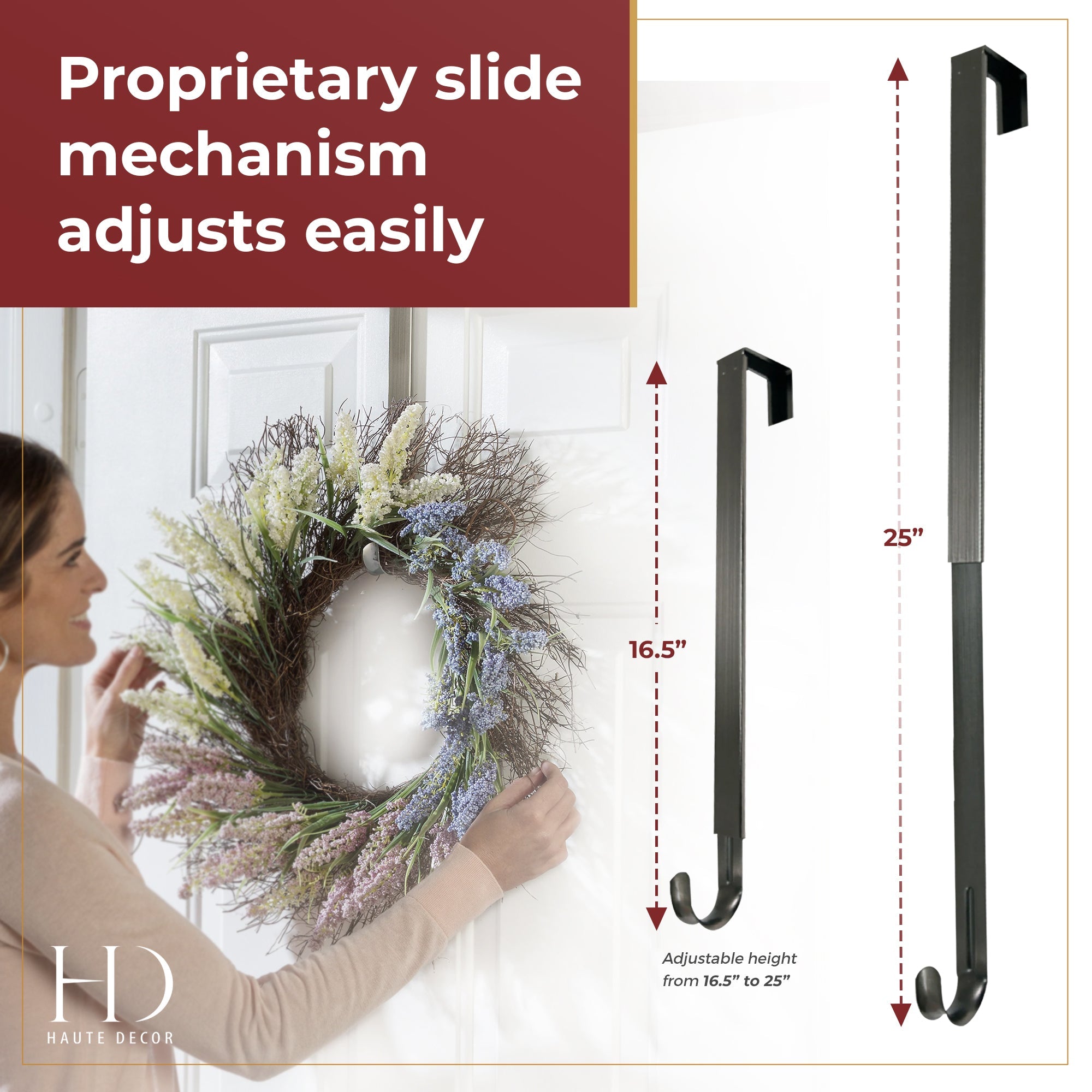 Haute Decor AWH3202 Holiday-Hooks-Hangers-Holders - View #3