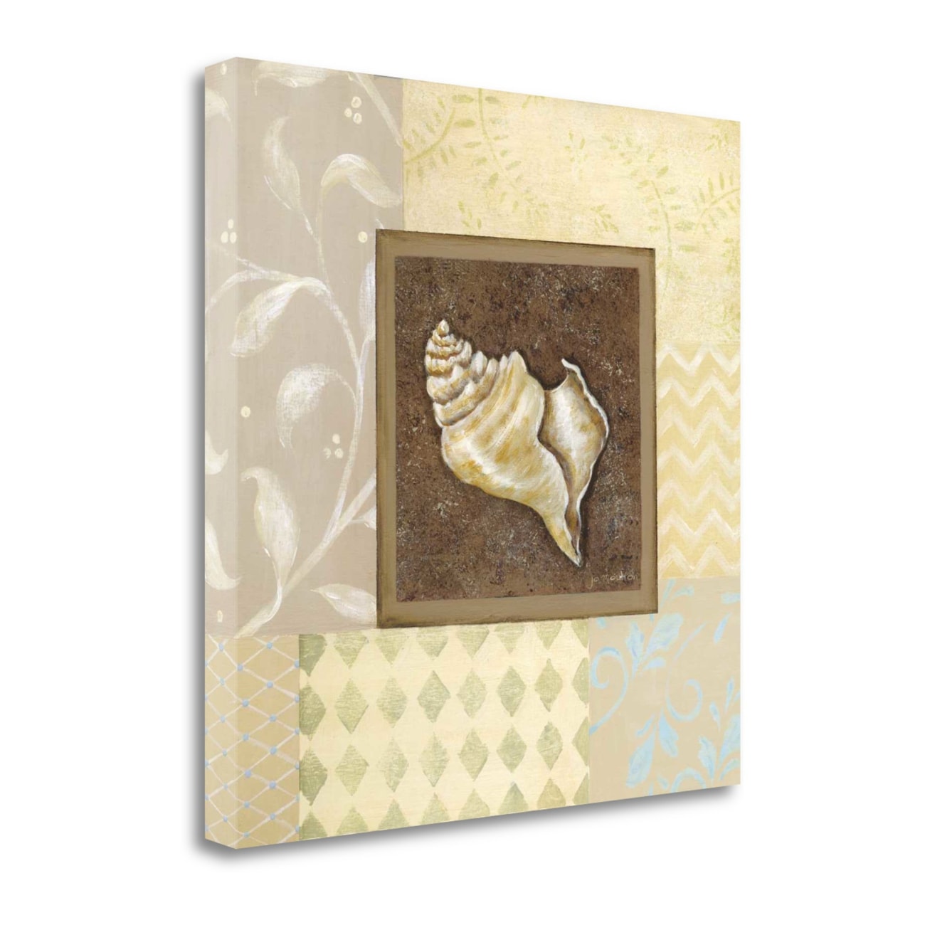 HomeRoots 4000446637 Wall Art Jo Moulton 24-Inches H x 24-Inches W Coastal Canvas Limited Edition Print