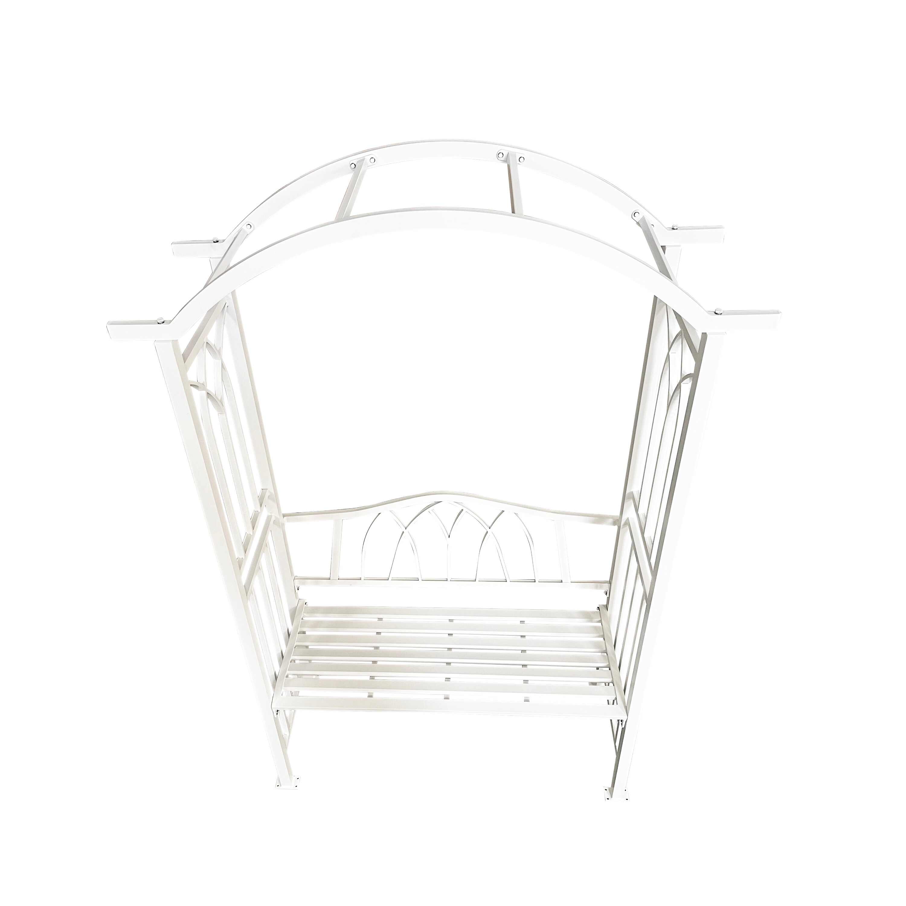 Oakland Living GA-5018-WT Garden-Arbor - View #6