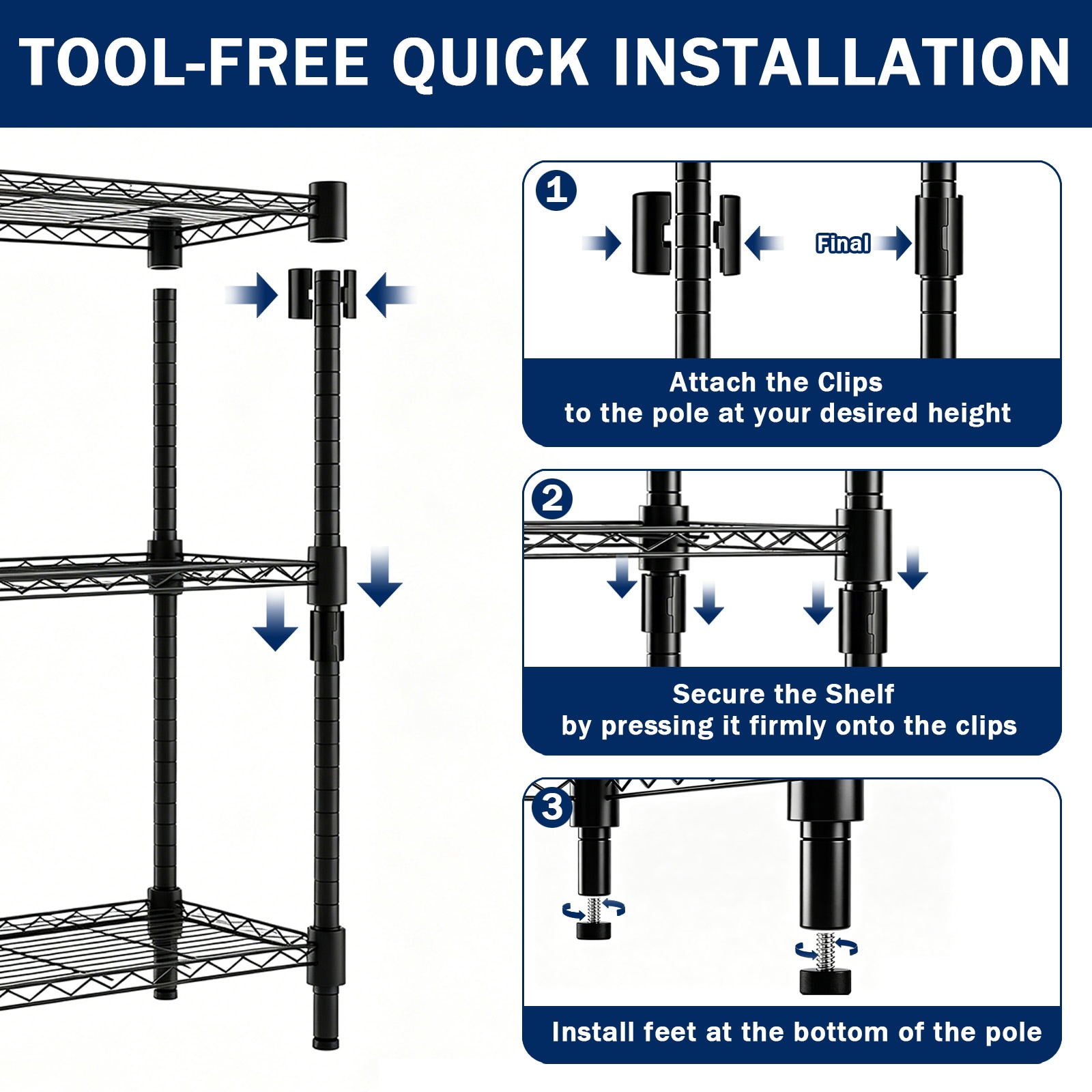 Tatayosi DJ-339669 Free-Standing-Shelving - View #11