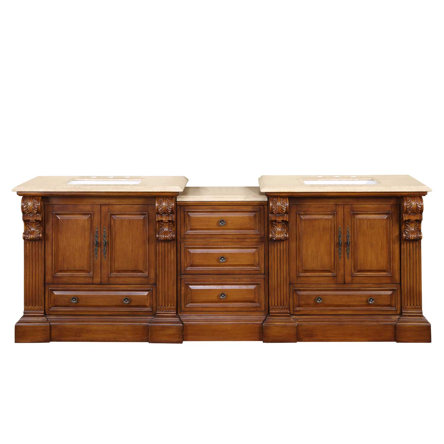 Silkroad Exclusive HYP-0907-T-UWC-95 Bath-Vanity-Combo - View #7