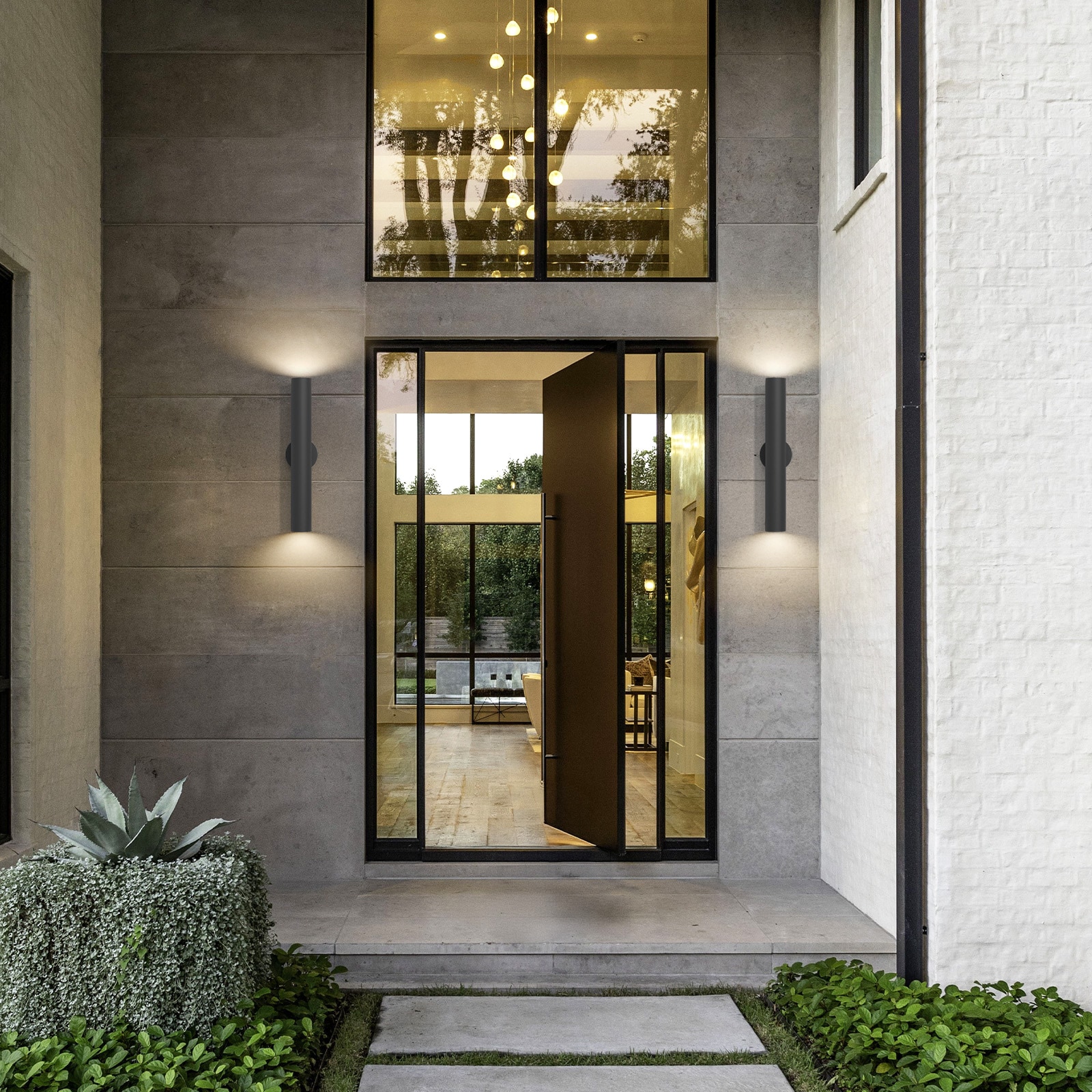 LamQee 06FTL0325ABK-2 Outdoor-Wall-Lighting - View #6