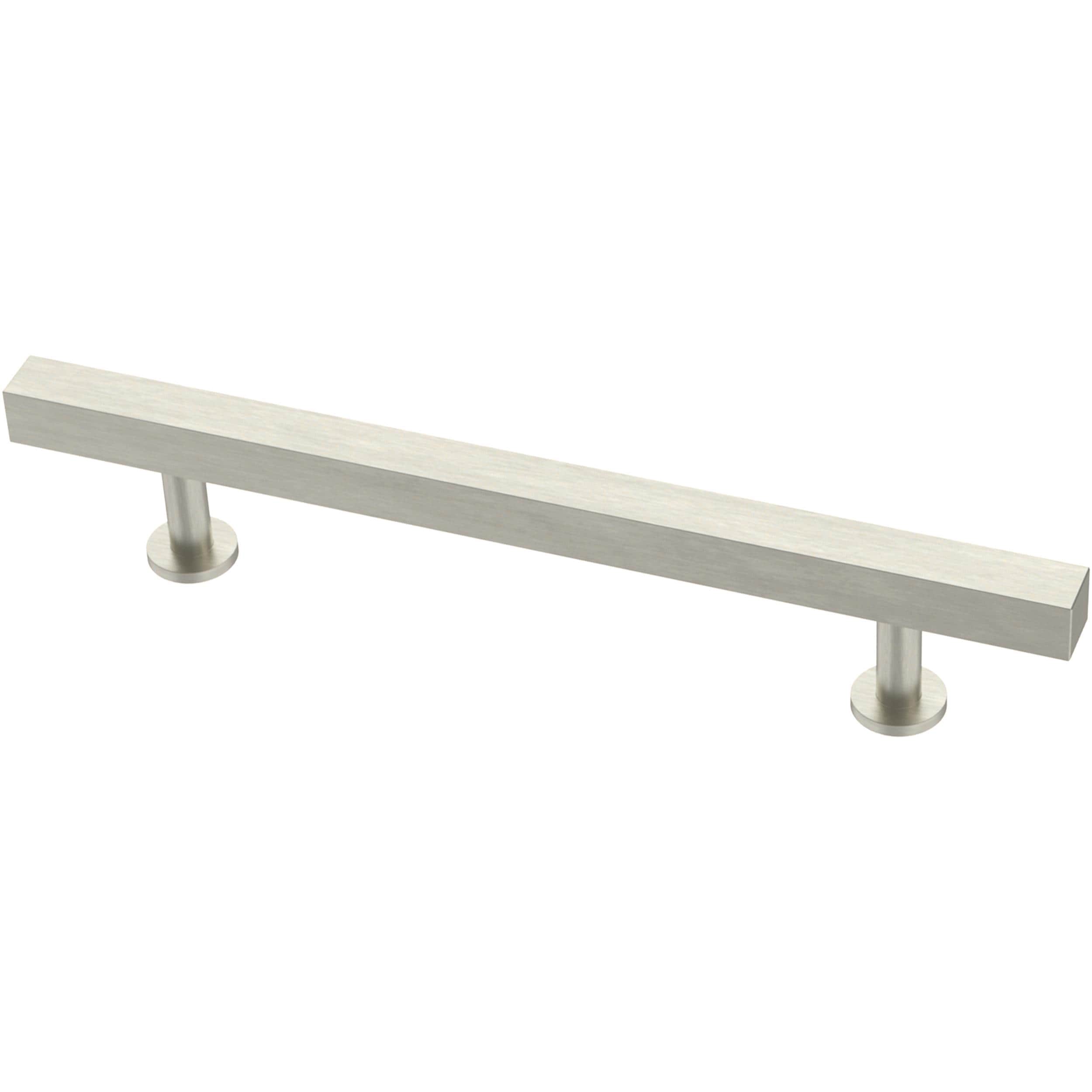 Origin 21 P37257W-SS-CP Gunnar 5-1/16-in , 128mm Center to Center Stainless Steel Square Bar