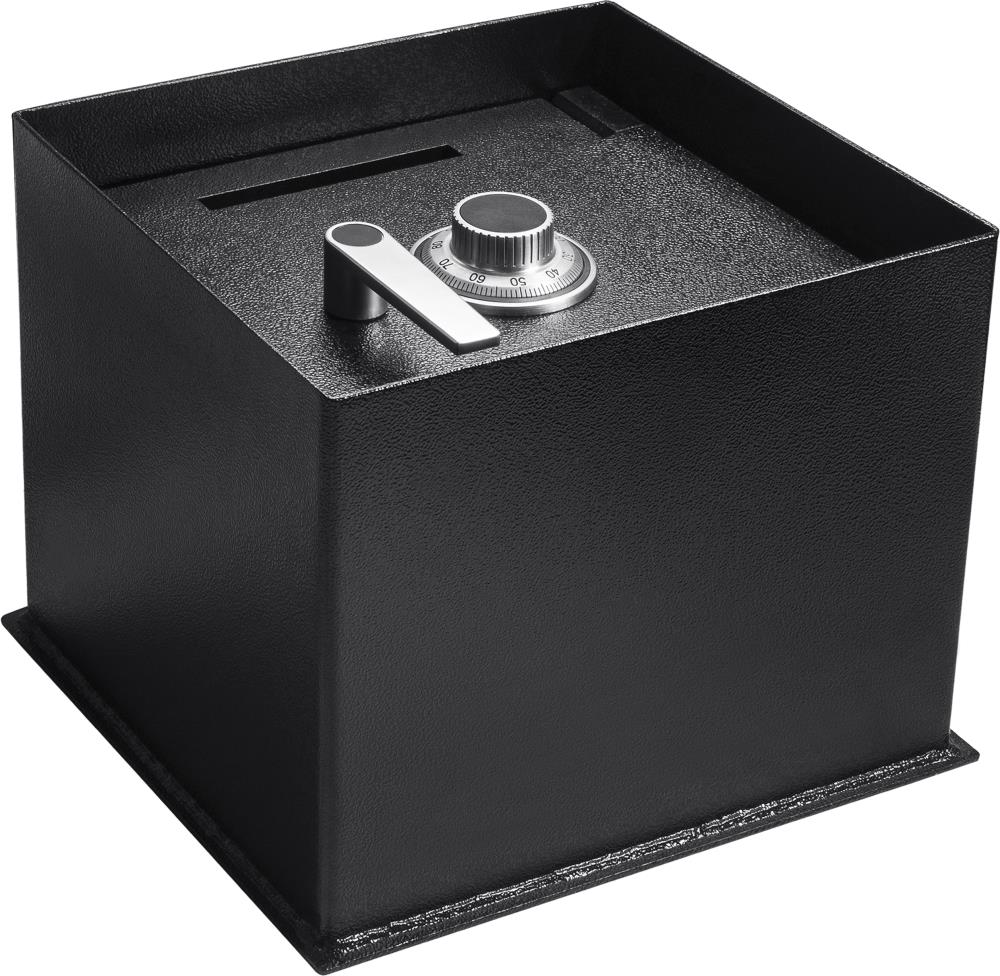 Barska Black Steel Combination Lock Floor Safe with Protective Mat