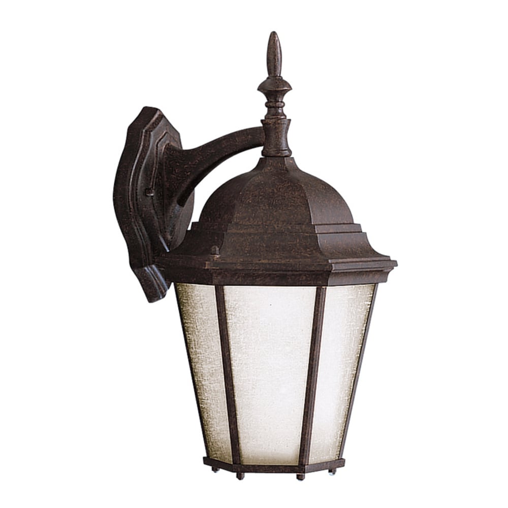 Kichler 9655TZ Madison 1 -Light 17-in H Bronze Hardwired Outdoor Wall Light