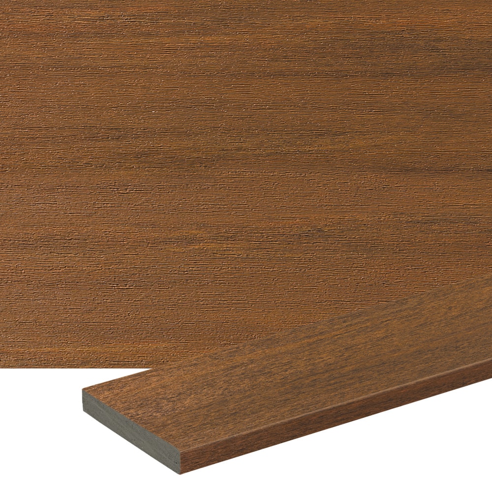 TimberTech ADB172520CY Vintage Wide Width 1-in x 8-in x 20-ft Cypress Square PVC Deck board