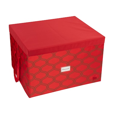 Adjustable Compartments Ornament Storage Boxes at Lowes.com