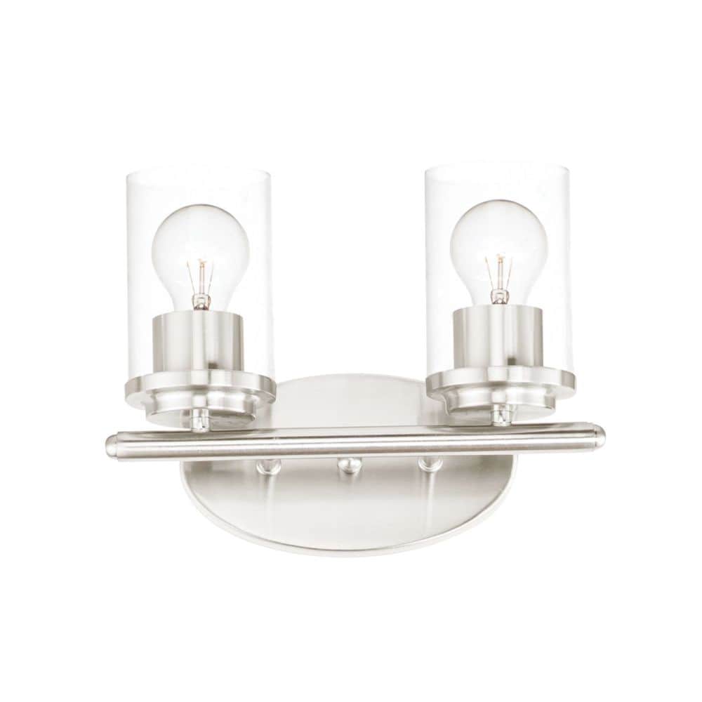 Maxim Lighting Corona 2 Light Clear Glass Vanity Light by Maxim - 10212