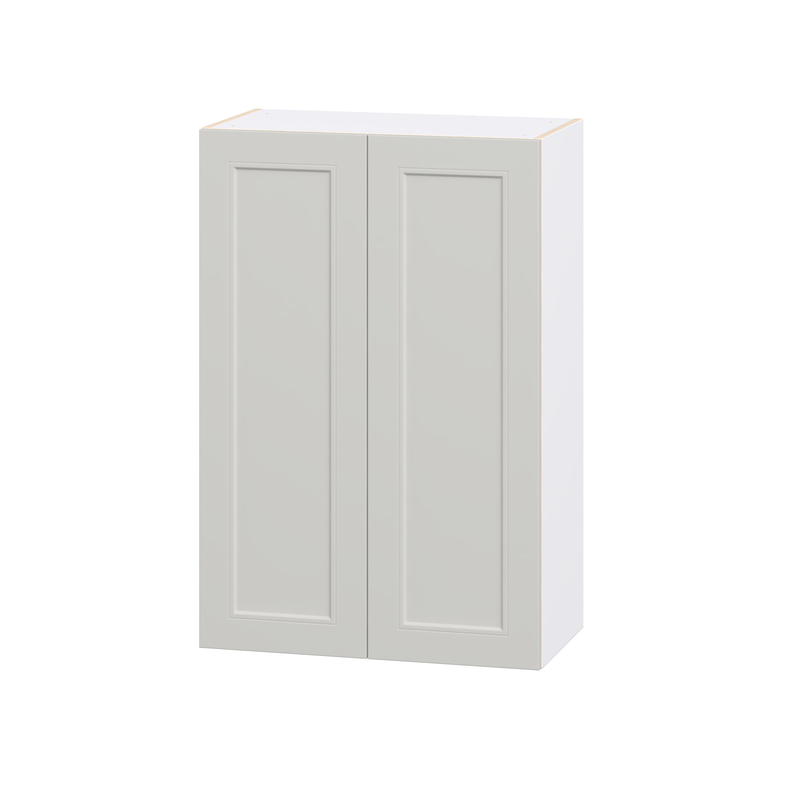Hugo&Borg DSW2740-BE Belcourt 27-in W x 40-in H x 14.75-in D Painted Light Gray Wall Fully assembled Cabinet Recessed Panel Shaker