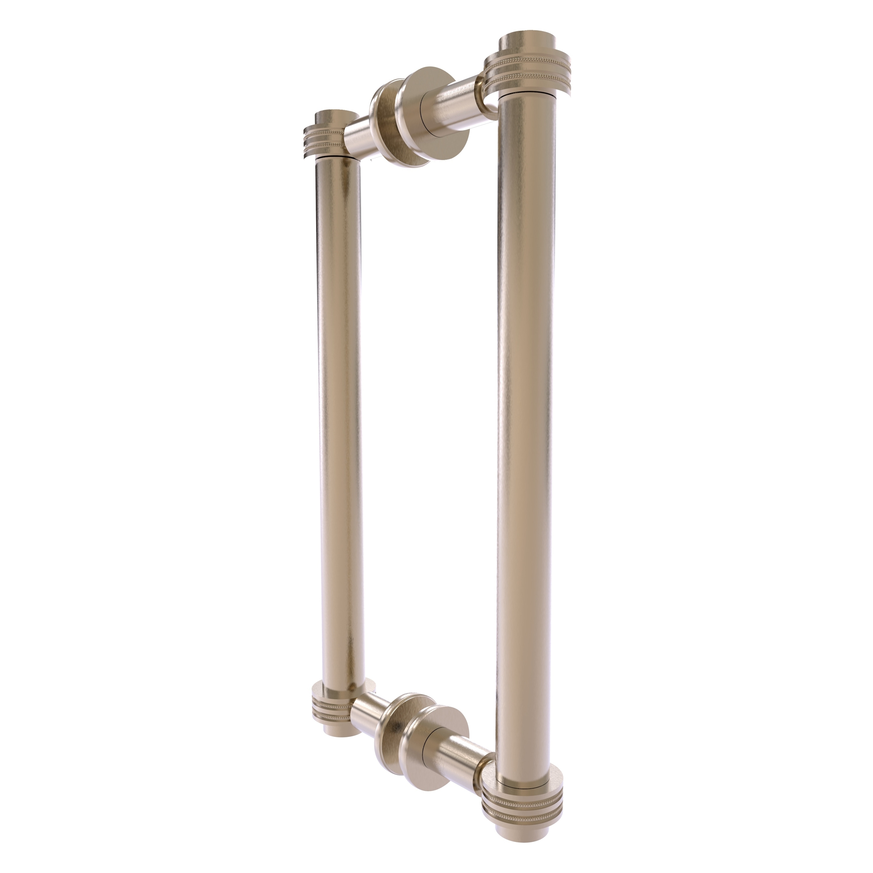 Allied Brass 404D-12BB-PEW Pewter 12-Inches Hinged shower door Handle