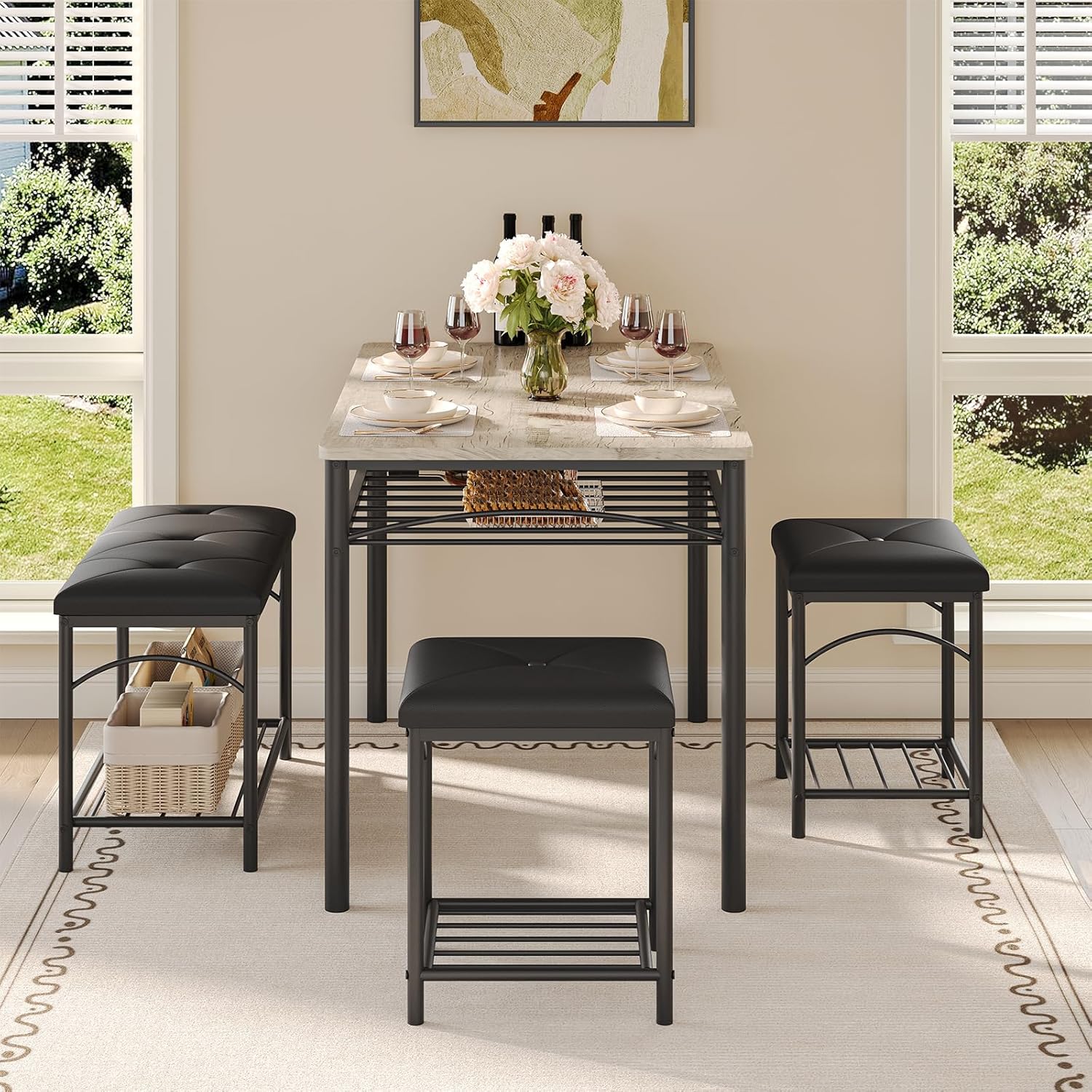 Garvee GGL-PHK-366T6WL8 Dining-Tables - View #4