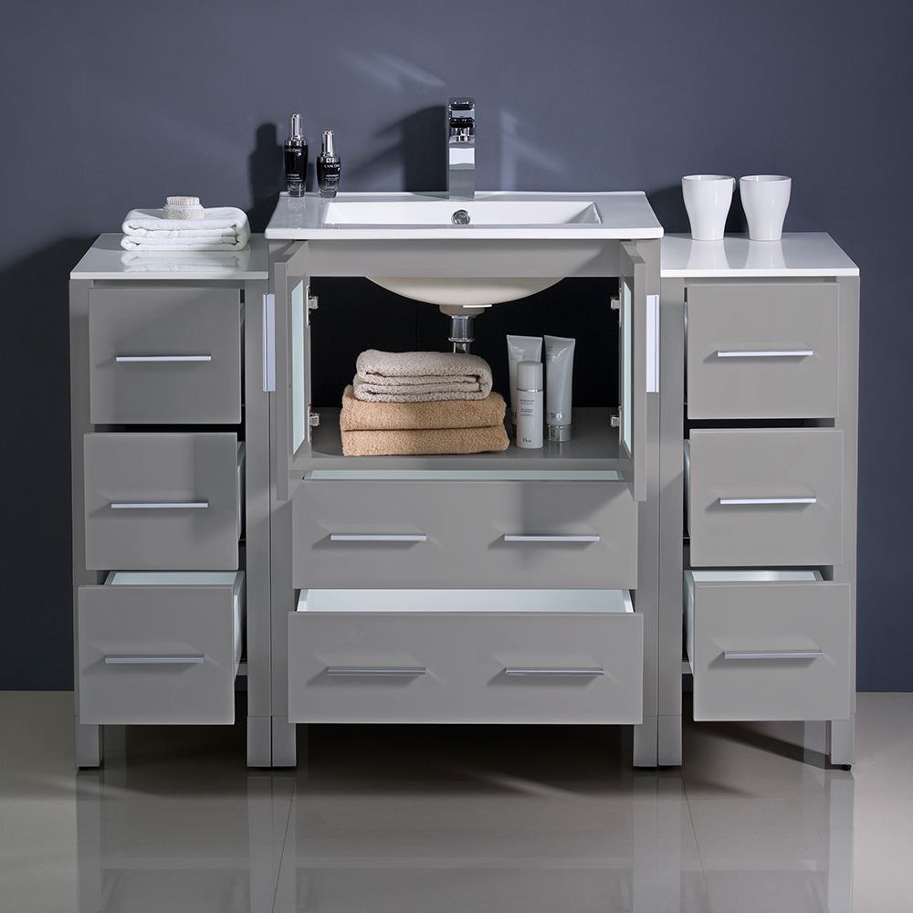 Fresca FCB62-122412GR-I Bath-Vanity-Combo - View #4