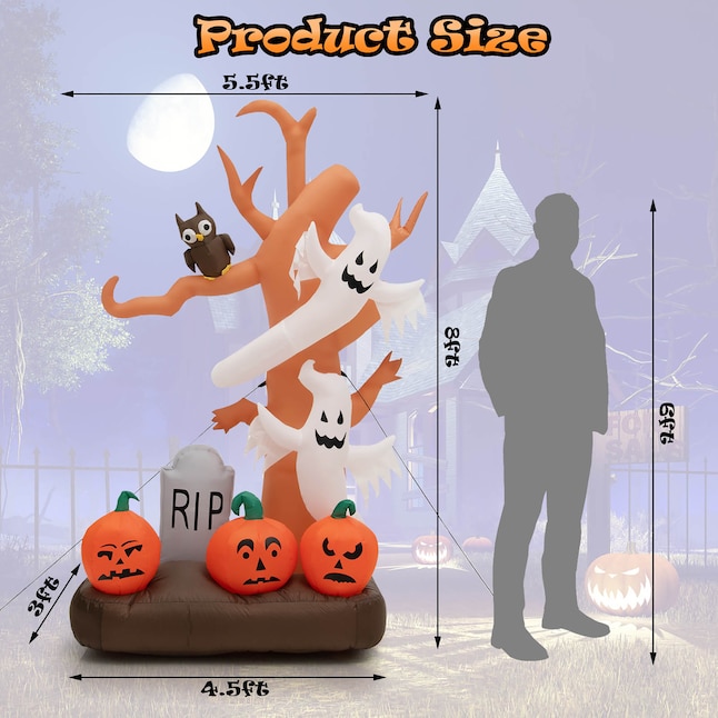 Goplus Our inflatable dead tree would be worth considering. Vivid ...