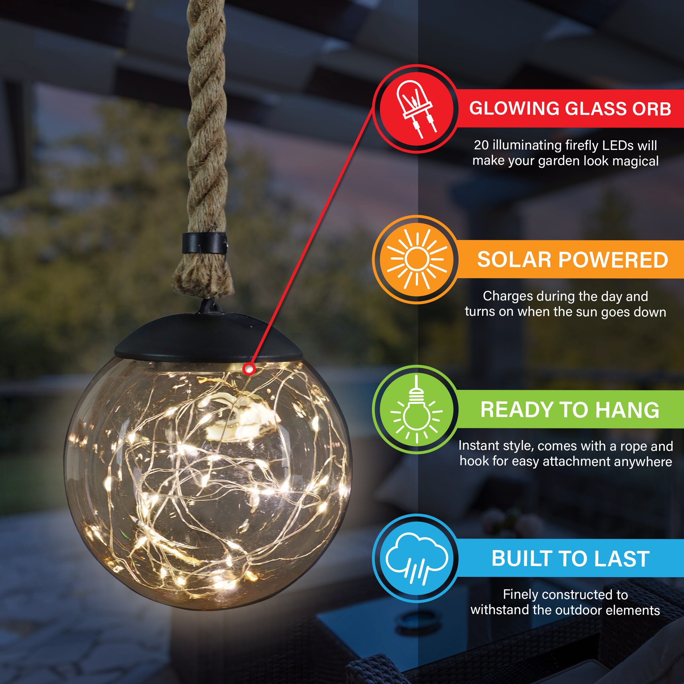 Exhart 81104-RS Outdoor-Decorative-Lanterns - View #10