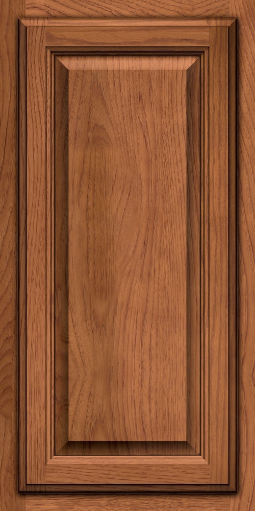 Kraftmaid 15 In W X 15 In H Ginger Wsable Glaze Finished Hickory Kitchen Cabinet Sample Door 5816