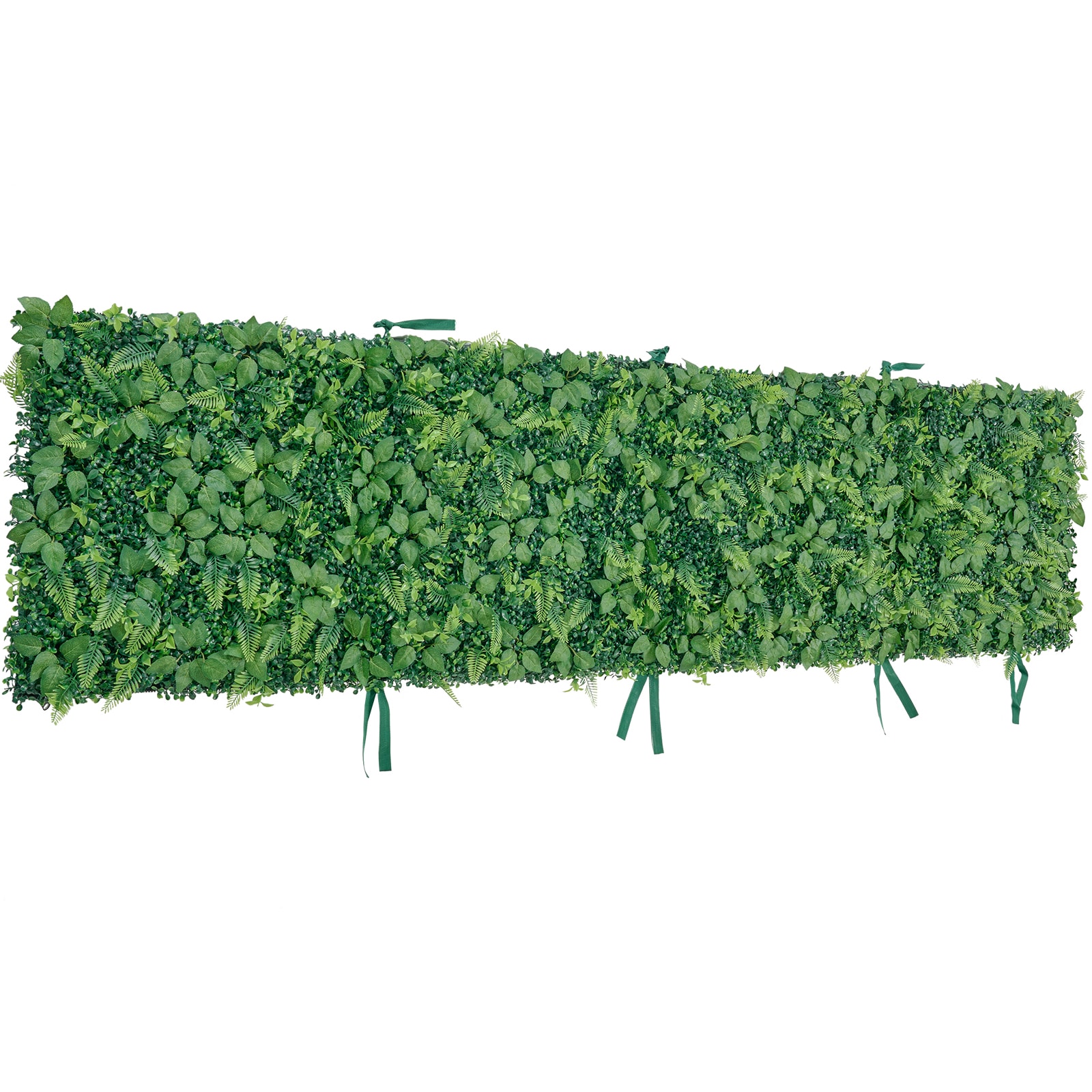 GIVIMO Artificial Plant Wall - 4-pc - Each Panel 2 x 8-ft Artificial Boxwood Panels - Sun Protection Greenery Backdrop Privacy Hedge Fence - Fake Grass Screen for Wedding Indoor Outdoor Garden Backyard