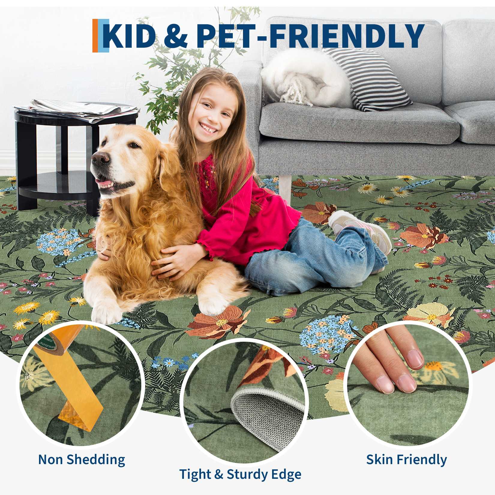 Qeetex LSN-PHK-344FLH9W rugs - View #7