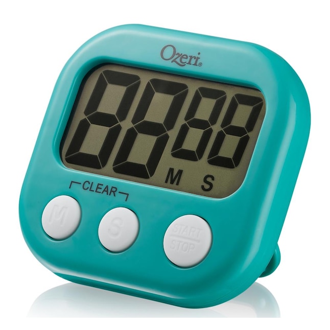 Ozeri Teal Digital Reminder Kitchen and Event Timer, Specialty Small  Kitchen Appliance, Battery-operated