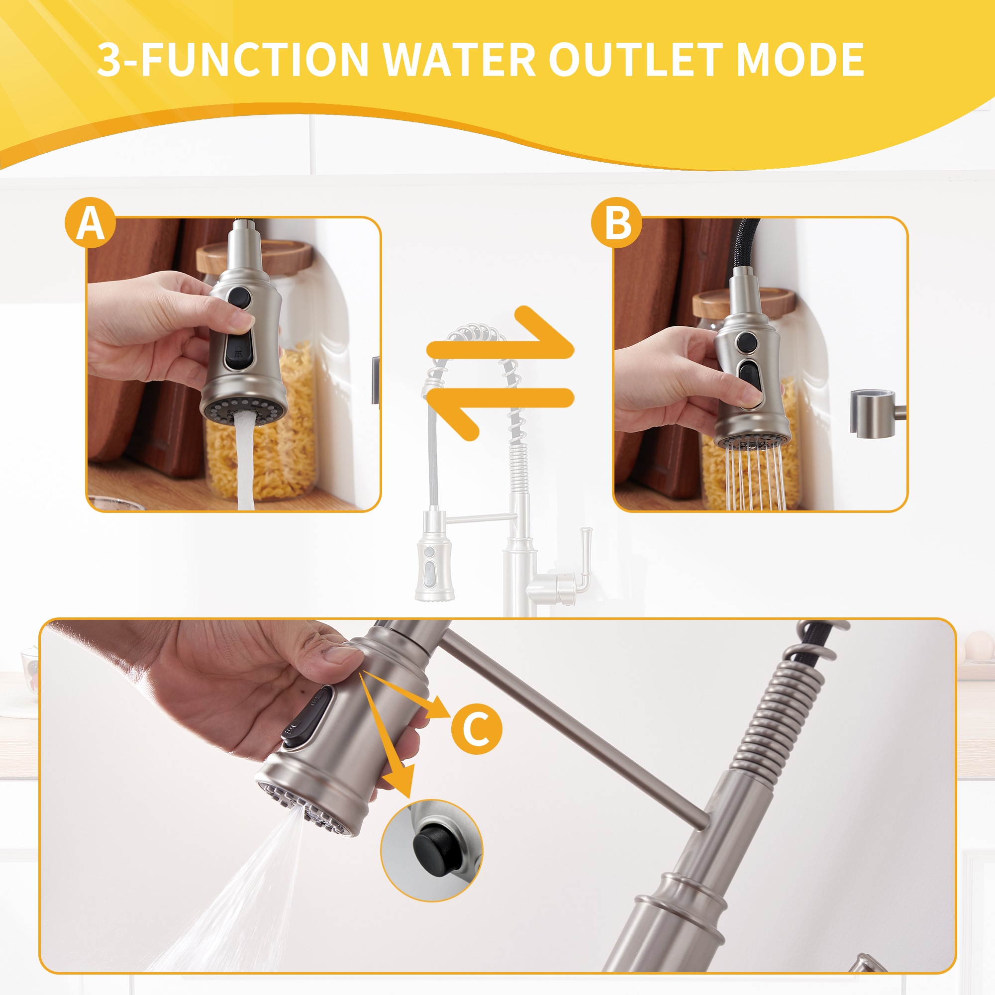 CASAINC CA-WH1050 Kitchen-Faucets - View #11