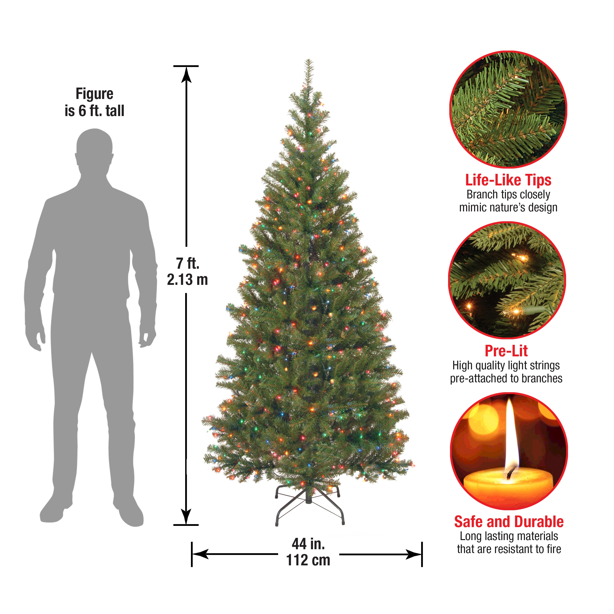 National Tree Company AP7-301-70 Artificial-Christmas-Trees - View #6