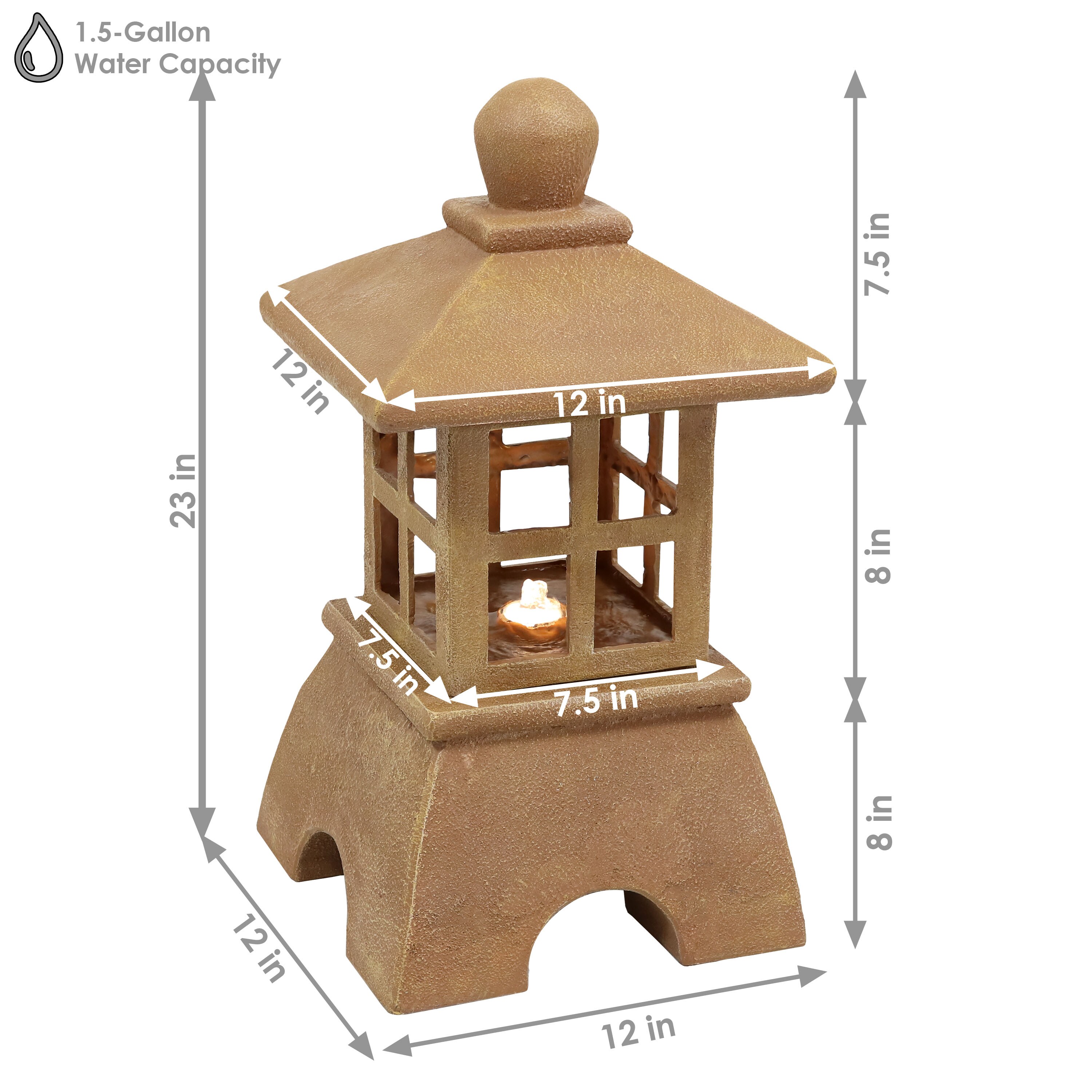 Sunnydaze Decor SSS-758 fountains - View #2