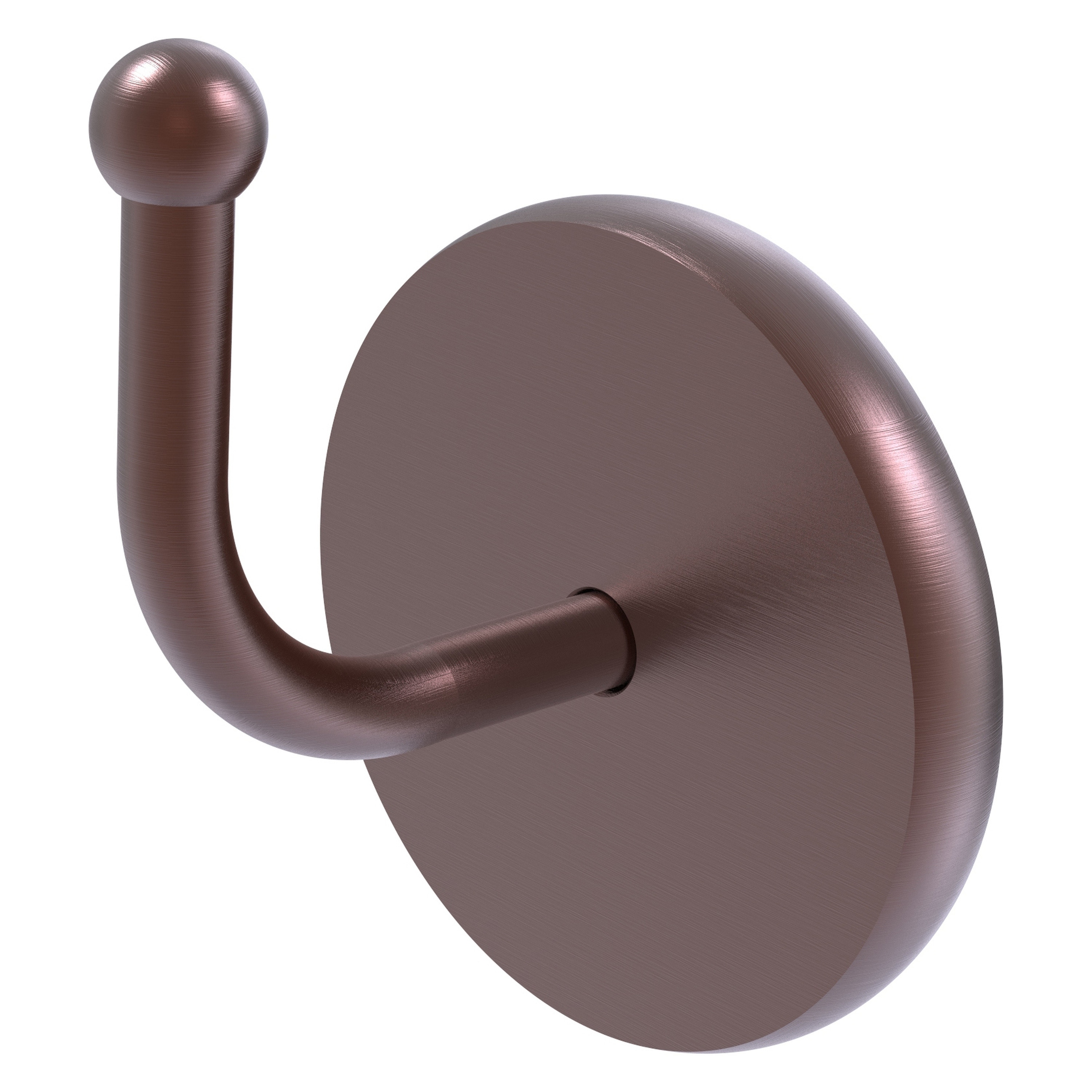 Allied Brass 1020-CA Skyline Antique Copper Single -Hook Wall mount Towel Hook