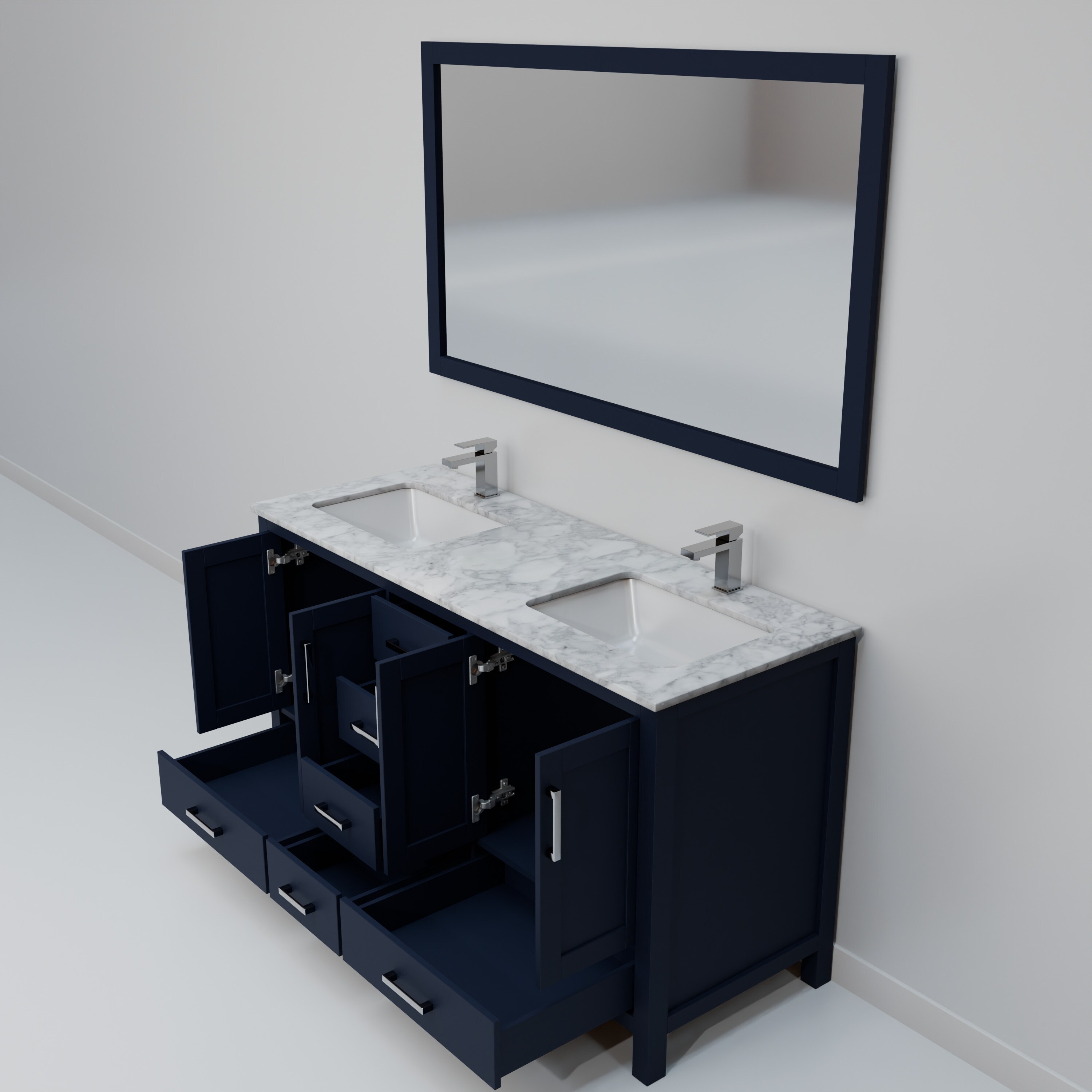 Lexora LJ342260DEDSM58F Bath-Vanity-Combo - View #6